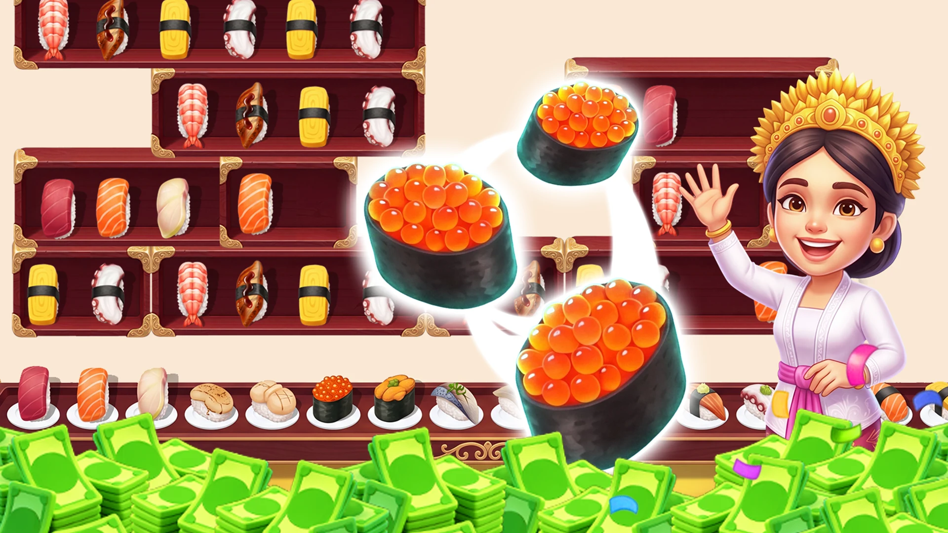 Lucky Sushi Match screenshot