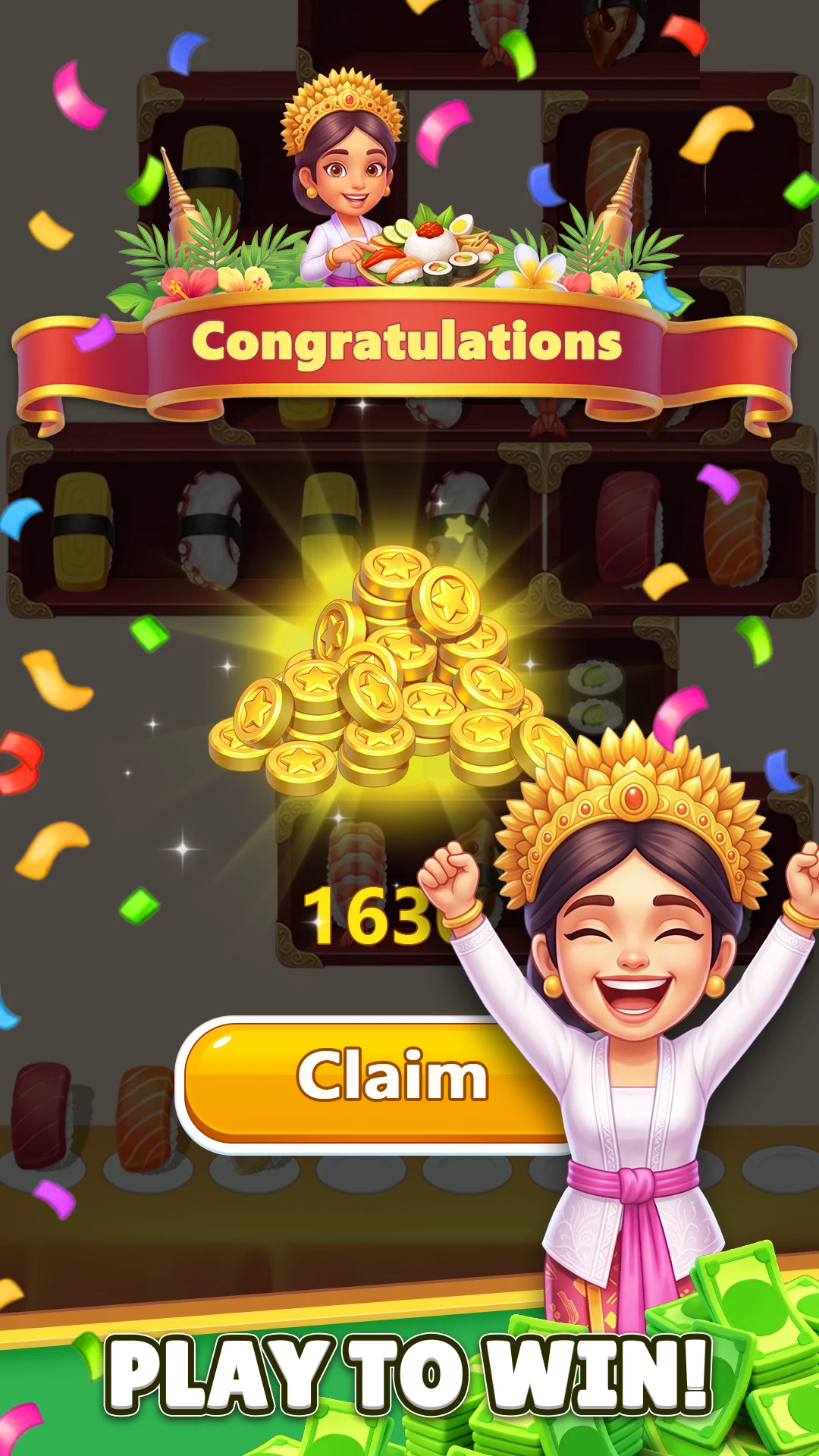 Lucky Sushi Match screenshot
